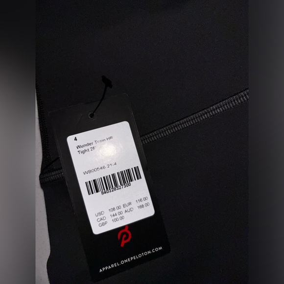 LULULEMON X PELOTON Wunder Train High Rise Tight 25” - Picture 8 of 11